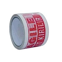 70x40 Dikkat Kırılır Uyarı Baskılı Koli Bantı