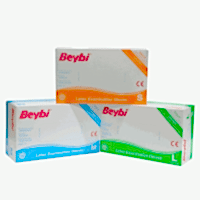 Pudralı Lateks Muayene Eldiveni [100 Adet]