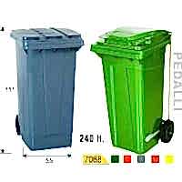 240 Lt Plastik Çöp Konteyner